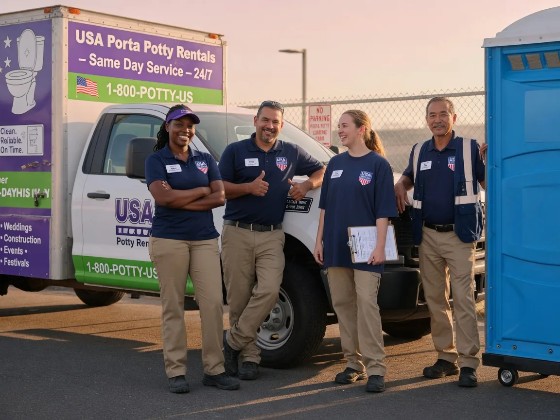 Porta Potty Rental company in Georgetown, PA